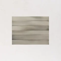Les Carreaux De Jean  Faïence Pour Pièce À Vivre<Faience Effet Zellige Gris MASSIMO Skylon Grey 5x40cm - Les Carreaux de Jean