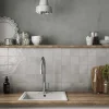 Gioia Materia Faïence Pour Cuisine<Faience Effet Zellige Gris MALLORCA 10x10cm Grey - Les Carreaux de Jean