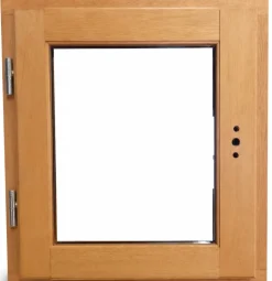 Gd Menuiseries Fenetre Bois 1 Vantail H45 X L40 Côte Tableau Tirant Gauche- Fenêtre Bois