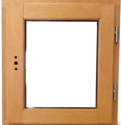 Gd Menuiseries Fenêtre Bois<Fenetre Bois 1 Vantail H45 X L40 Côte Tableau Tirant Droite