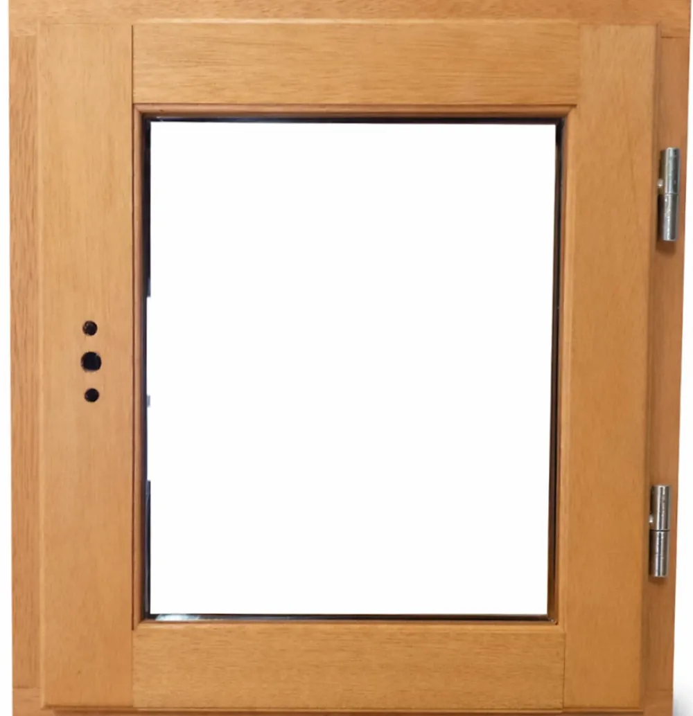 Gd Menuiseries Fenêtre Bois<Fenetre Bois 1 Vantail H45 X L40 Côte Tableau Tirant Droite