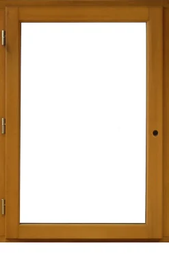 Gd Menuiseries Fenetre Bois 1 Vantail H115 X L60 Côte Tableau Tirant Gauche- Fenêtre Bois