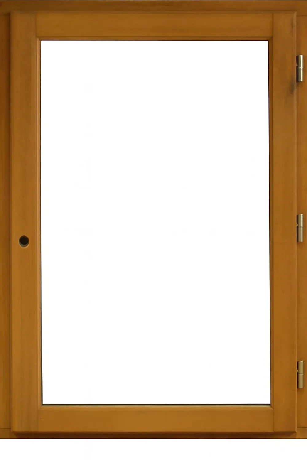 Gd Menuiseries Fenetre Bois 1 Vantail H115 X L60 Côte Tableau Tirant Droite- Fenêtre Bois