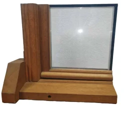Gd Menuiseries Fenêtre Bois<Fenetre Bois 2 Vantaux H95 X L80 Côte Tableau