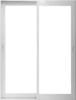 Gd Menuiseries Fenêtre Aluminium<Fenetre Coulissante Aluminium H105 X L100 Blanc 2 Vantaux
