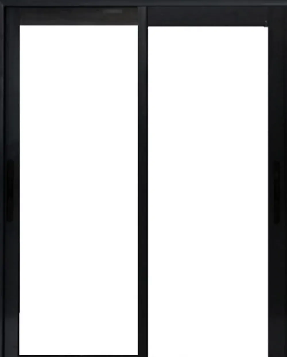Gd Menuiseries Fenetre Coulissante Aluminium H115 X L120 Gris Ral 7016 2 Vantaux- Fenêtre Aluminium