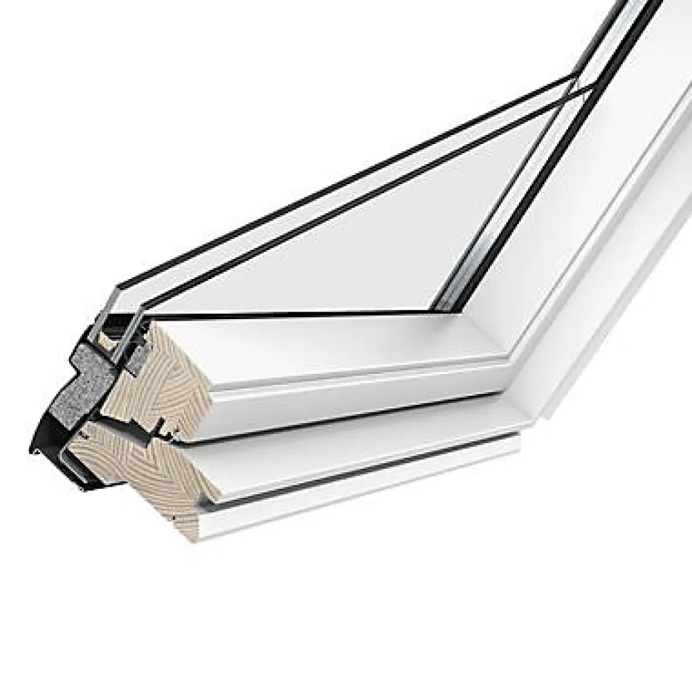 Velux Velux Et Fenêtre De Toit<Fenêtre à rotation GGL Triple vitrage blanc MK04 80,7 x h.111,6 cm
