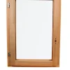 GoodHome Fenêtre Bois<Fenêtre 1 vantail tirant gauche double vitrage en bois marron l.65 x H.97,8 cm