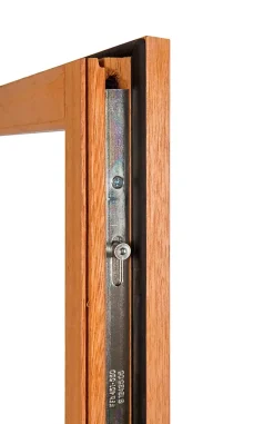 GoodHome Fenêtre Bois<Fenêtre 1 vantail tirant gauche double vitrage en bois marron l.65 x H.97,8 cm