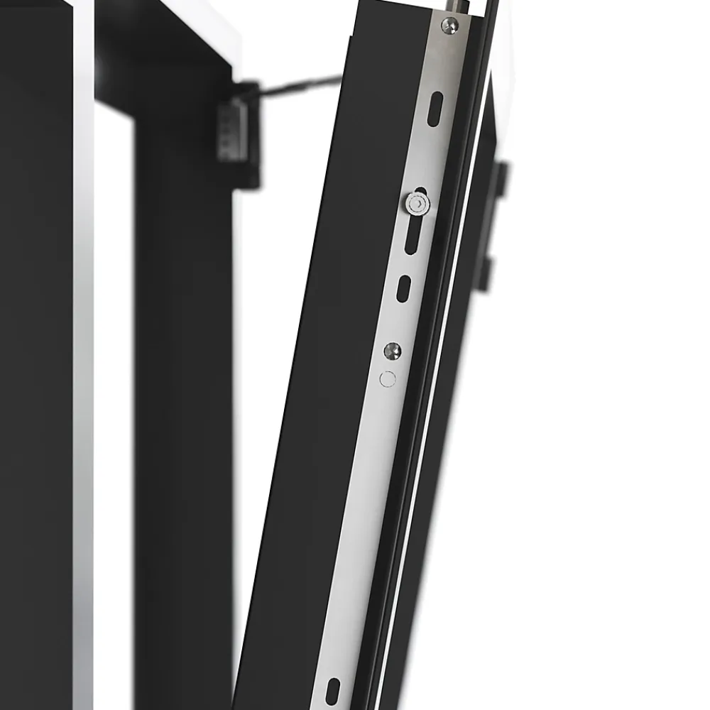 GoodHome Fenêtre Aluminium<Fenêtre alu 2 vantaux oscillo-battant + volet roulant électrique gris - l.100 x h.135 cm
