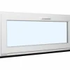 Fral Fermetures Fenêtre de cave soufflet PVC blanc L 1000mm x H 500mm- Fenêtre Pvc