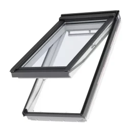 VELUX Fenêtre de toit à projection par le bas GPU MK04 0057 L.78 x H.98 cm Tout confort EverFinish blanc- Velux Et Fenêtre De Toit
