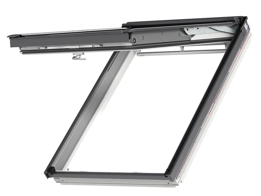 Velux Fenêtre de toit à projection Tout Confort Whitefinish - bois peint en blanc L. 114 x H. 118 cm (GPL 2057 SK06)- Velux Et Fenêtre De Toit