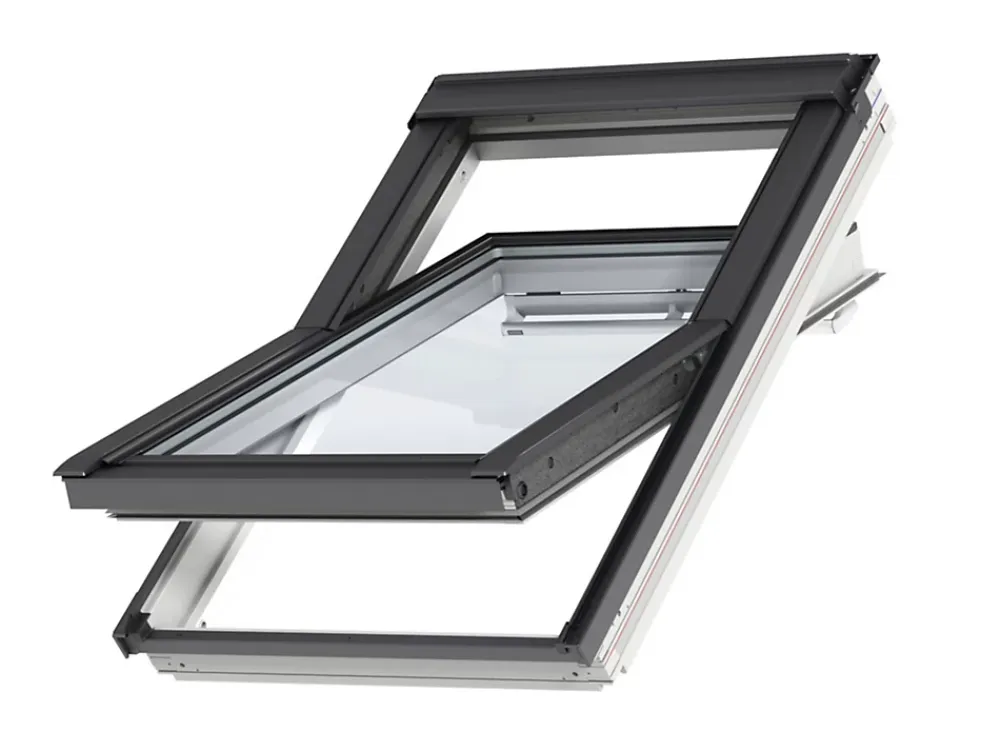 Velux Fenêtre de toit à rotation Standard Whitefinish - bois peint en blanc L. 134 x H. 140 cm (GGL 2054 UK08)- Velux Et Fenêtre De Toit