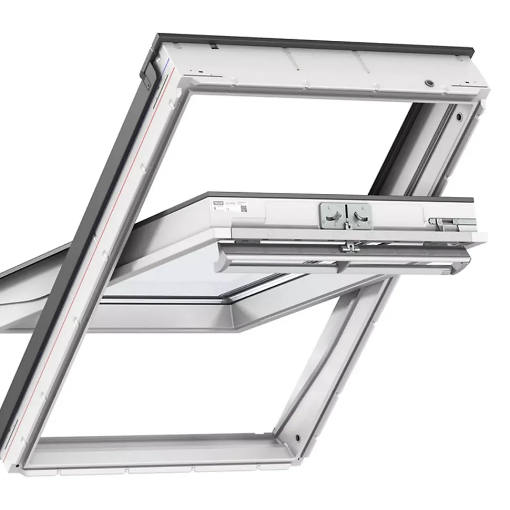 VELUX Velux Et Fenêtre De Toit<Fenêtre de toit à rotation GGU UK04 0076 L.134 x H.98 cm confort EverFinish blanc