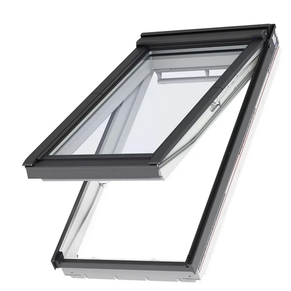 VELUX Fenêtre de toit à rotation GPU MK06 0057 L.78 x H.118 cm Tout confort EverFinish blanc- Velux Et Fenêtre De Toit