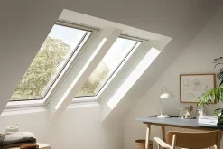 Velux Velux Et Fenêtre De Toit<Fenêtre de toit à rotation Confort Whitefinish - bois peint en blanc L. 78 x H. 98 cm (GGL 2076 MK04)