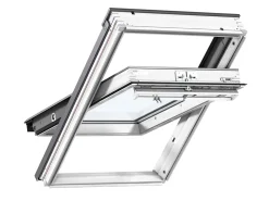 Velux Fenêtre de toit à rotation Standard Whitefinish - bois peint en blanc L. 55 x H. 78 cm (GGL 2054 CK02)- Velux Et Fenêtre De Toit