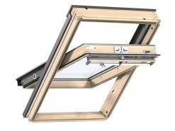 Velux Fenêtre de toit à rotation Standard Clearfinish - bois/pin L. 134 x H. 140 cm (GGL 3054 UK08)- Velux Et Fenêtre De Toit
