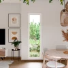 GoodHome Fenêtre Aluminium<Fenêtre fixe double vitrage en aluminium blanc l.63 x H.217 cm