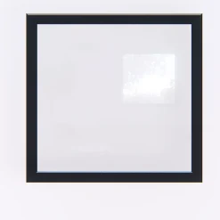 GoodHome Fenêtre fixe double vitrage en aluminium gris l.103 x H.97 cm- Fenêtre Aluminium