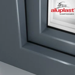 Fral Fermetures Fenêtre Pvc<Fenêtre oscillo-battante PVC anthracite L 650mm x H 750mm ouvrant gauche