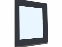 Fral Fermetures Fenêtre Pvc<Fenêtre oscillo-battante PVC anthracite L 800mm x H 950mm ouvrant droit