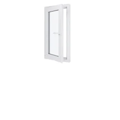 Hexa’Fen Fenêtre Pvc<Fenêtre PVC - LxH 500x1000 mm -Triple Vitrage - Blanc -poignée à droite