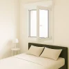 Gefradis Fenêtre Pvc<Fenêtre PVC 1 vantail avec volet roulant électrique H 125 x L 80 cm pour pose en neuf - tirant droit