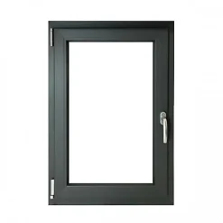Gefradis Fenêtre Pvc<Fenêtre PVC 1 vantail H 95 x L 60 cm OB anthracite pour pose en neuf - tirant gauche