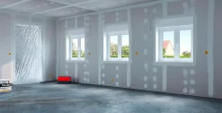 GoodHome Fenêtre PVC 2 vantaux oscillo-battant + volet roulant électrique blanc - l.100 x h.95 cm- Fenêtre Pvc