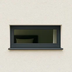 Gefradis Fenêtre Pvc<Fenêtre PVC abattant 1 vantail anthracite H 45 x L 60 cm avec poignée pour pose en neuf
