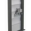 Thirard Volet Battant<Ferme volet roulant, anti-soulèvement, inox, 67x71mm, 2 pièces -