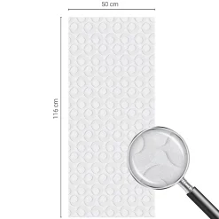 Wallfluent Film Occultant Pour Vitrage<Film décoratif pour vitre 50x116 cm décoratif vitrail Formes Géométriques 1 rol.