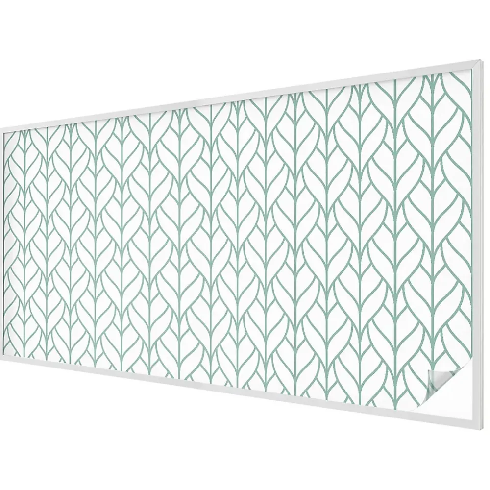 Wallfluent Film décoratif pour vitre 200x100 cm Protège efficacement l'intimité Symétrie Des Plantes 1 rol.- Film Occultant Pour Vitrage