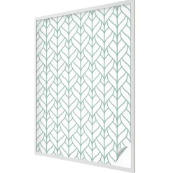 Wallfluent Film décoratif pour vitre 100x146 cm Protège efficacement l'intimité Symétrie Des Plantes 1 rol.- Film Occultant Pour Vitrage