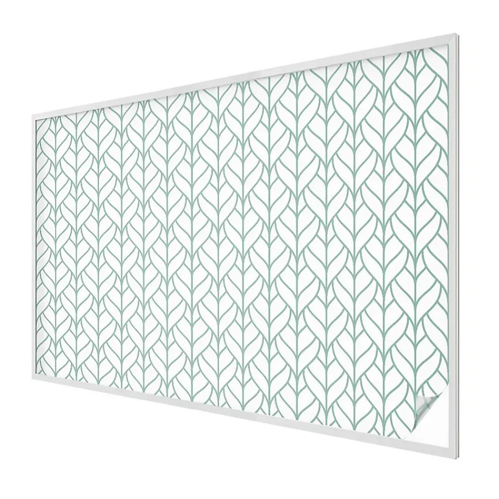 Wallfluent Film Occultant Pour Vitrage<Film décoratif pour vitre 200x146 cm Protège efficacement l'intimité Symétrie Des Plantes 1 rol.