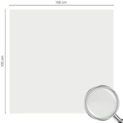 Wallfluent Film Occultant Pour Vitrage<Film décoratif pour vitre 100x100 cm d'Intimité pour Fenêtre Rayures Blanc Délicat 1 rol.