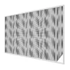 Wallfluent Film décoratif pour vitre 200x146 cm décoratif vitrail Grille Graphique 1 rol.- Film Occultant Pour Vitrage