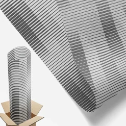 Wallfluent Film décoratif pour vitre 200x146 cm décoratif vitrail Grille Graphique 1 rol.- Film Occultant Pour Vitrage