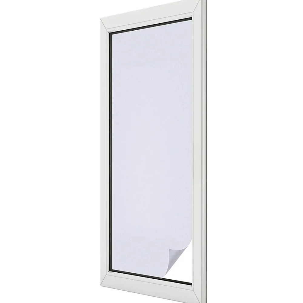 Wallfluent Film Occultant Pour Vitrage<Film décoratif pour vitre 50x146 cm Protège efficacement l'intimité Couleur Unie 1 rol.