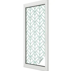 Wallfluent Film Occultant Pour Vitrage<Film décoratif pour vitre 50x146 cm Protège efficacement l'intimité Symétrie Des Plantes 1 rol.