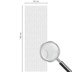 Wallfluent Film Occultant Pour Vitrage<Film décoratif pour vitre 50x146 cm décoratif vitrail Formes Géométriques 1 rol.