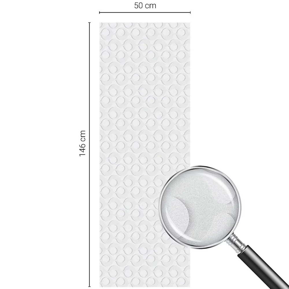 Wallfluent Film Occultant Pour Vitrage<Film décoratif pour vitre 50x146 cm décoratif vitrail Formes Géométriques 1 rol.