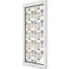 Wallfluent Film Ddépoli Autoadhésif 50x146 cm d'Intimité pour Fenêtre Rayures Motifs Géométriques 1 rol.- Film Occultant Pour Vitrage