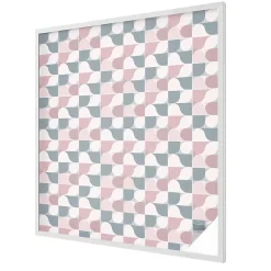 Wallfluent Film Ddépoli Autoadhésif 100x116 cm décoratif vitrail Motifs Pastel 1 rol.- Film Occultant Pour Vitrage