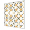 Wallfluent Film Ddépoli Autoadhésif 100x116 cm décoratif vitrail Cercles Rétro 1 rol.- Film Occultant Pour Vitrage