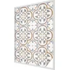 Wallfluent Film Ddépoli Autoadhésif 100x146 cm d'Intimité pour Fenêtre Rayures Ornements Carrelés 1 rol.- Film Occultant Pour Vitrage