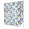Wallfluent Film Ddépoli Autoadhésif 100x100 cm de protection d'intimité Motif Citron 1 rol.- Film Occultant Pour Vitrage