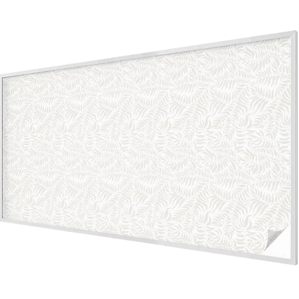 Wallfluent Film Ddépoli Autoadhésif 200x116 cm de protection d'intimité Élégance Feuillue 1 rol.- Film Occultant Pour Vitrage